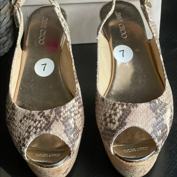 ! New! Jimmy Choo animal print shoes! - Picture 3 of 8